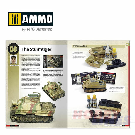 TIGERS - Modelling the Ryefield Family  WWII English Book Ammo by Mig MIG6273