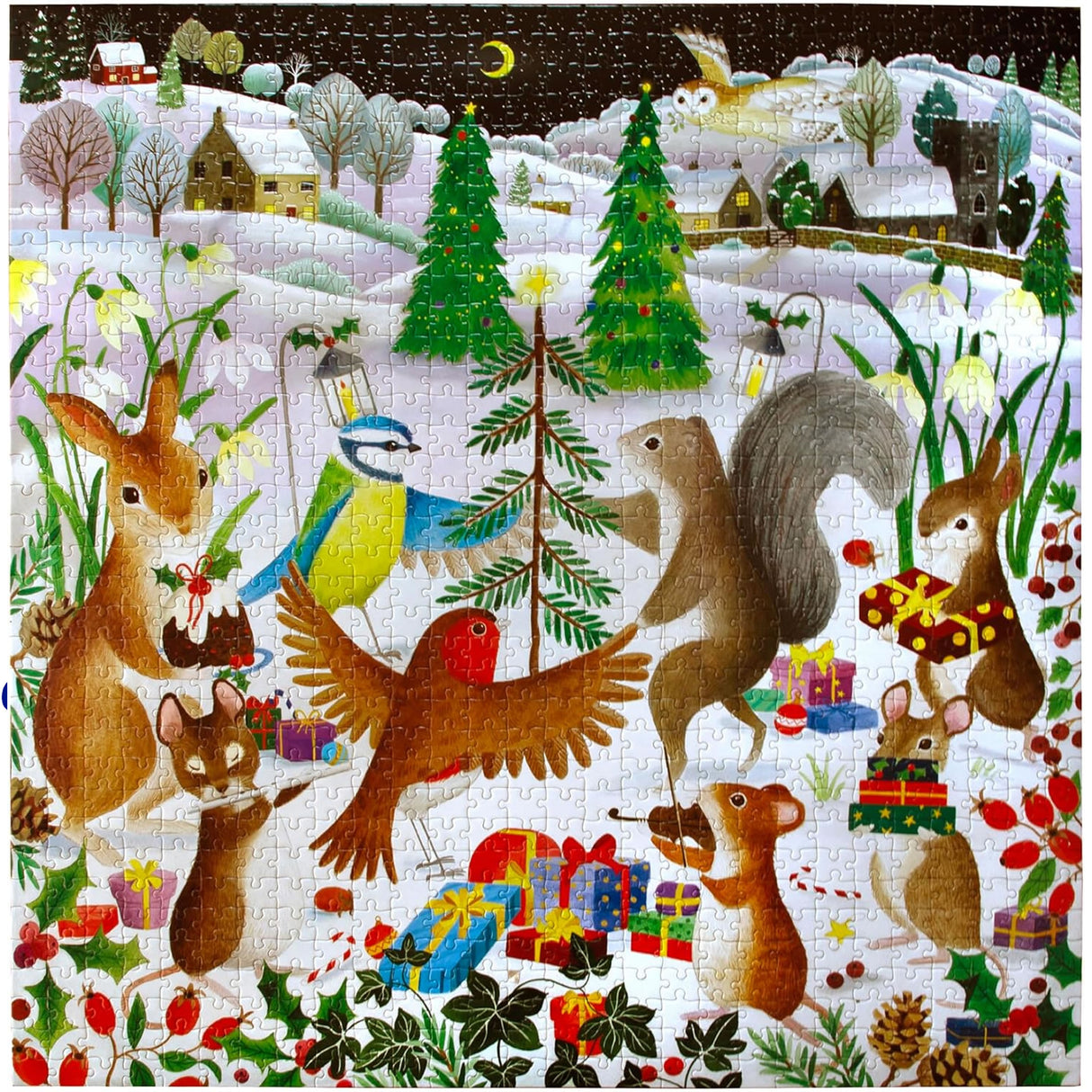 eeBoo THE LITTLE TREE 1000 pc Square Jigsaw Puzzle Super Deluxe PZTTLT