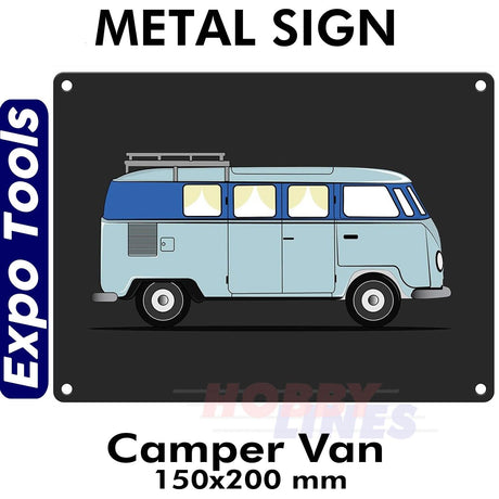 Camper Van Metal Sign | Coach House Partners | CHP0157