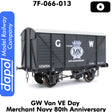 GW VAN VE Day MERCHANT NAVY Freight Wagon 80th Anniversay 7F-066-013