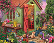 Potting Shed - 1000pc Puzzle | White Mountain |  2064pz