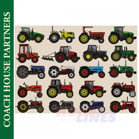 Tractors -  Through the Ages - Jigsaw Puzzle 1000pc | Coach House Partners | CHP0150