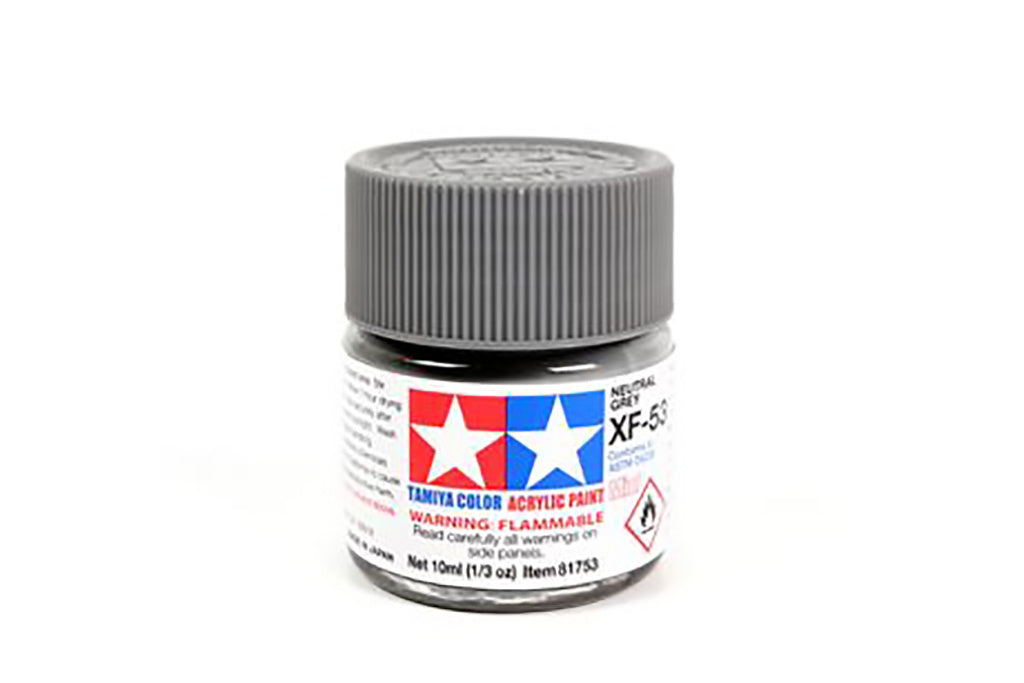 Tamiya Acrylic Mini Paint Xf-53 Neutral Grey