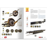 Rail Center - Solution Book 03 - How to Weather British Trains (Eng, Cast, Français, Deutsch) | Ammo by Mig Jimenez | MIGR1302