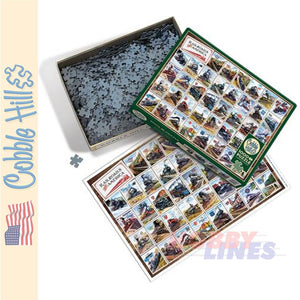 Railroads of America Cobble Hill puzzle 1000pc CH40232