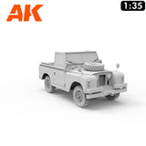 Land Rover 88 - Series IIA Rover 8 - Model Kit | AK interactive | AK35012