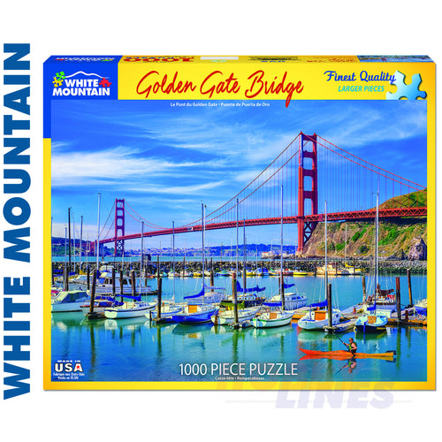 Golden Gate Bridge (1399pz) - 1000 Pieces