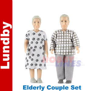 Lundby Doll set Elderly couple Jamie 60-8087-00