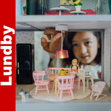 Floor and Ceiling Lamp - Doll house furniture | Lundby | 60-6059-00