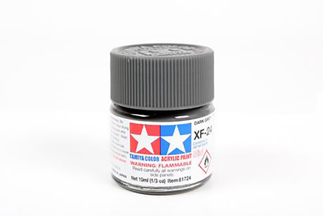 Tamiya Acrylic Mini Paint Xf-24 Dark Grey