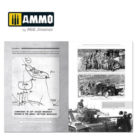 ITALIENFELDZUG – German Tanks and vehicles 1943-1945 Vol. 4 (English) | Ammo by Mig Jimenez | MIG6267