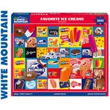 Favourite Ice Creams - 1000pc Puzzle | White Mountain | 2103pz