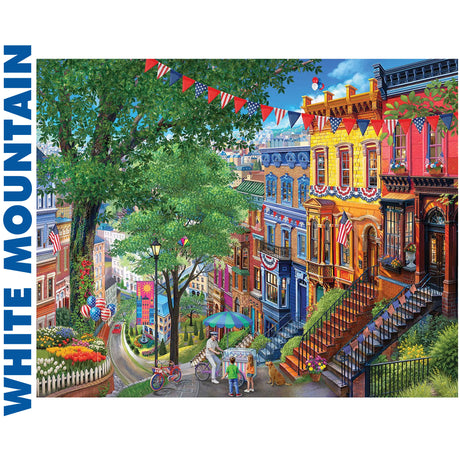 Summer In The City - 1000pc Jigsaw Puzzle | White Mountain | 2037pz