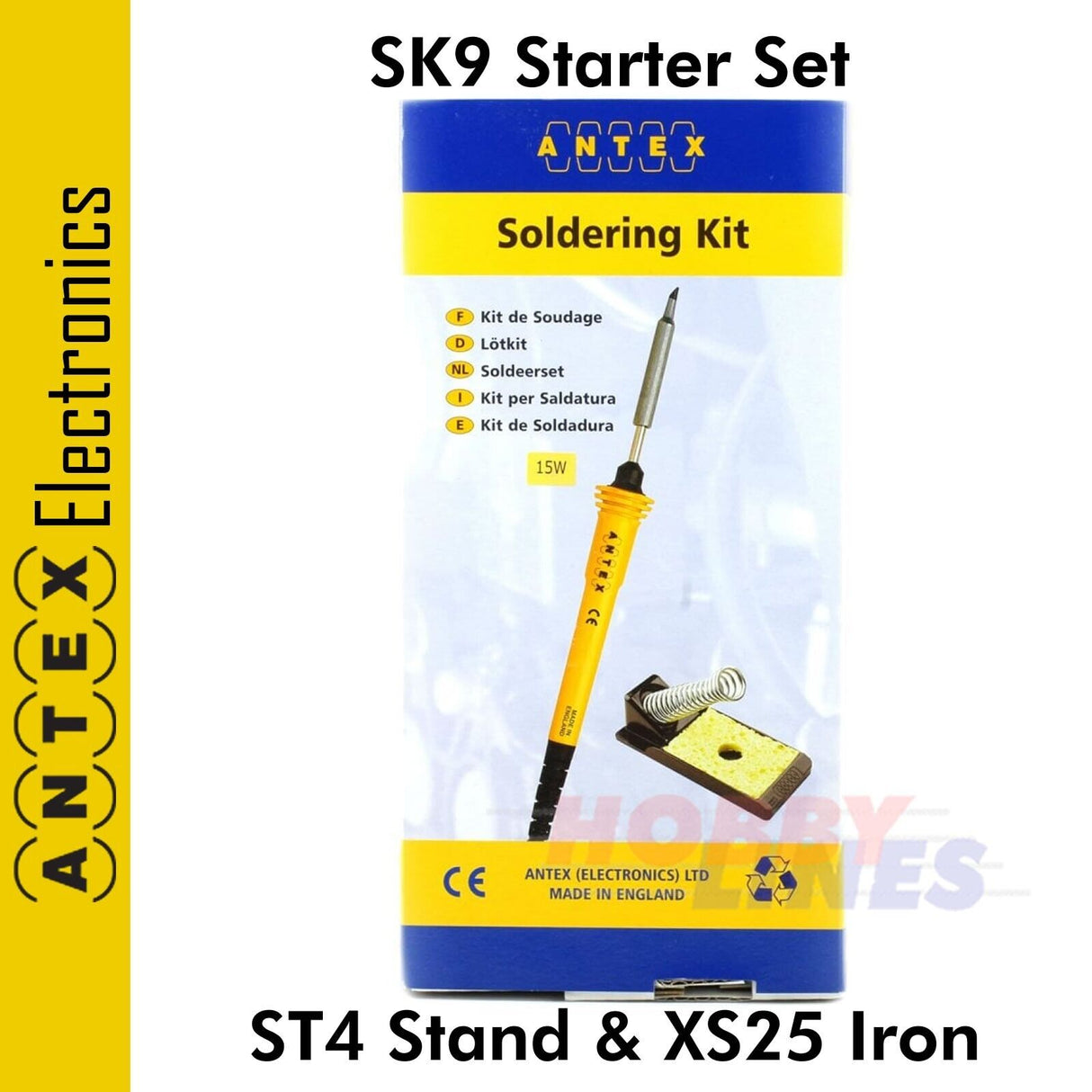Sk8 Starter Set - ST4 Stand & XS25 Iron | Antex Electronics | K982470
