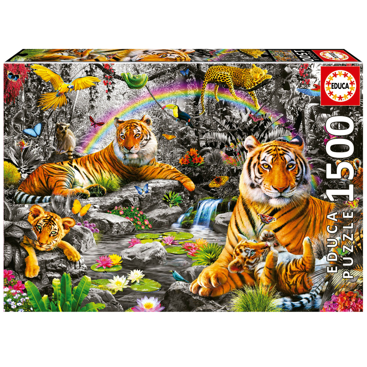 Radiant Jungle 1500 Piece Jigsaw Puzzle | Educa | 19563