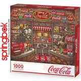 COCA-COLA HISTORY 1000 piece SPRINGBOK Jigsaw Puzzle Random Cut Super Deluxe