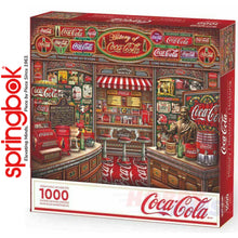 Load image into Gallery viewer, COCA-COLA HISTORY 1000 piece SPRINGBOK Jigsaw Puzzle Random Cut Super Deluxe
