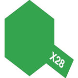 Acrylic Mini Paint - X-28 Park Green | Tamiya | TM81528