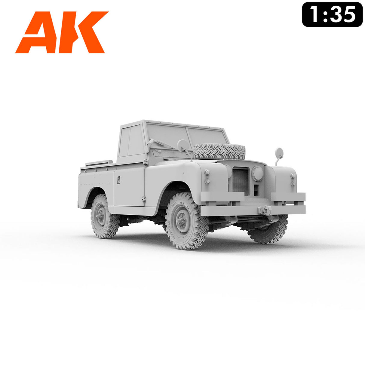 Land Rover 88 - Series IIA Rover 8 - Model Kit | AK interactive | AK35012