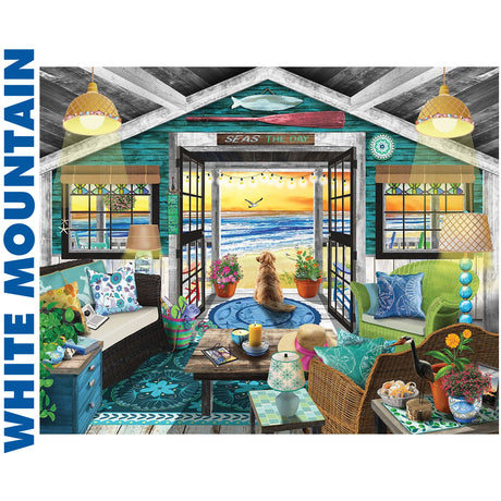 Watching Sunset - 1000pc Puzzle | White Mountain | 2197pz