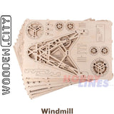 Windmill - 3D Puzzle | Wooden City | WR307