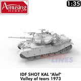 IDF SHOT KAL ALEF Israeli Centurion Tank mod Amusing Hobby 35A048