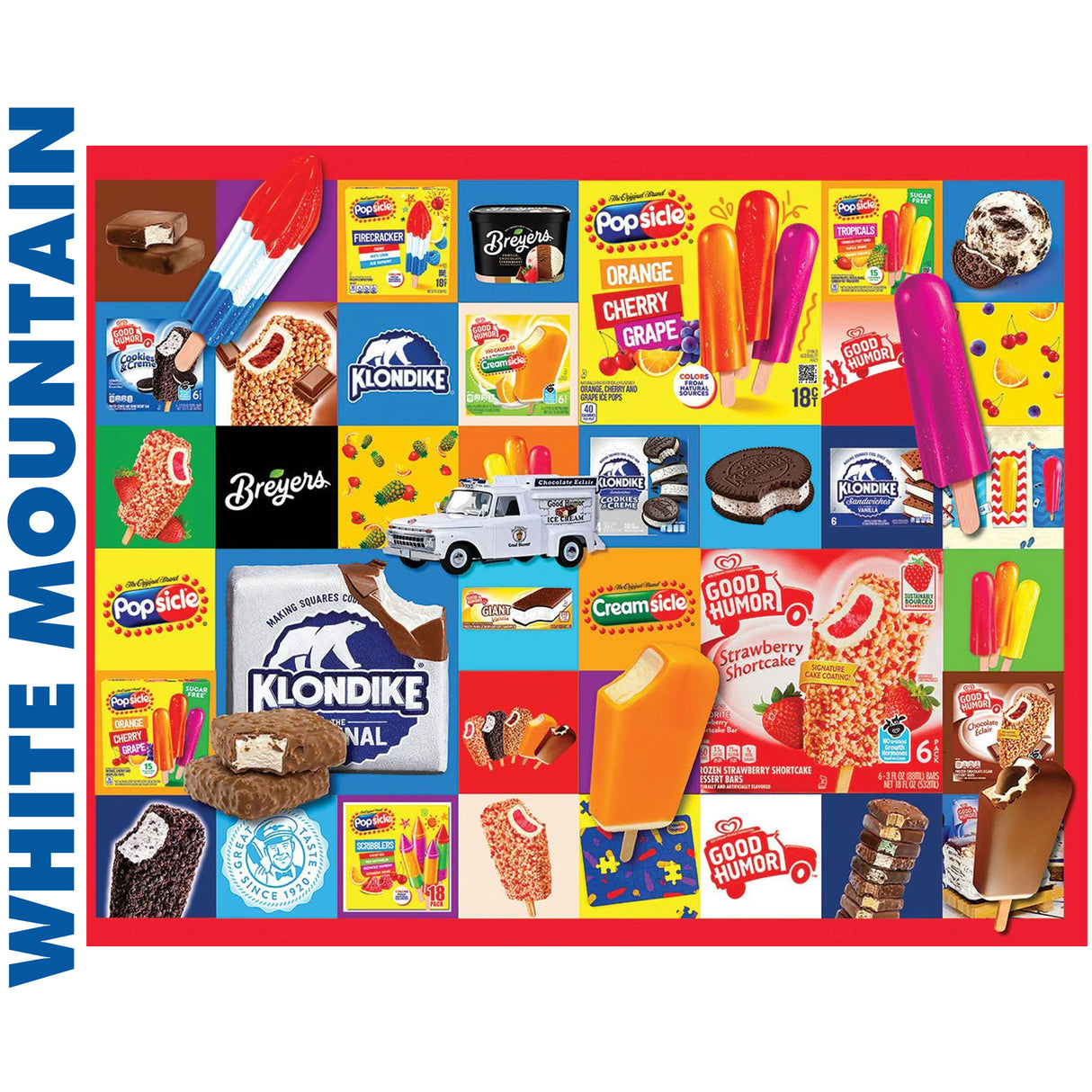Favourite Ice Creams - 1000pc Puzzle | White Mountain | 2103pz