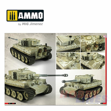 TIGERS - Modelling the Ryefield Family  WWII English Book Ammo by Mig MIG6273