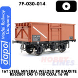 16T Steel Mineral Wagon Welded BR Bauxite B562801 Dg 1/108 Coal | Dapol | 7F-030-014