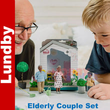 Load image into Gallery viewer, Lundby Doll set Elderly couple Billie 60-8085-00
