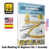 Scale Modelling for Beginners - Vol. 1 Assembly Book - 120 pages -  English/Spanish | Ammo by Mig Jimenez | MIG6300