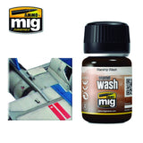 WASHES Full Range 35ml jar Weathering wash AMMO By Mig Jimenez
