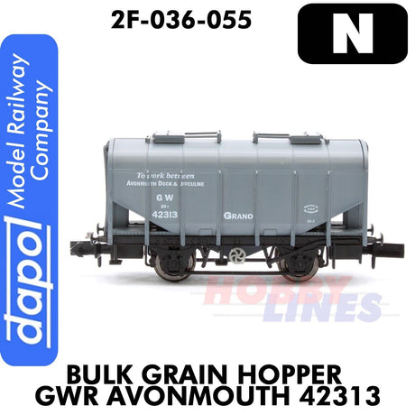 Bulk Grain Hopper Great Western Railway Avonmouth 42313 | Dapol | 2F-036-055