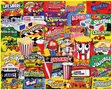 Movie Snacks - 1000pc Puzzle | White Mountain | 1884pz