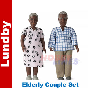 Lundby Doll set Elderly couple Billie 60-8085-00