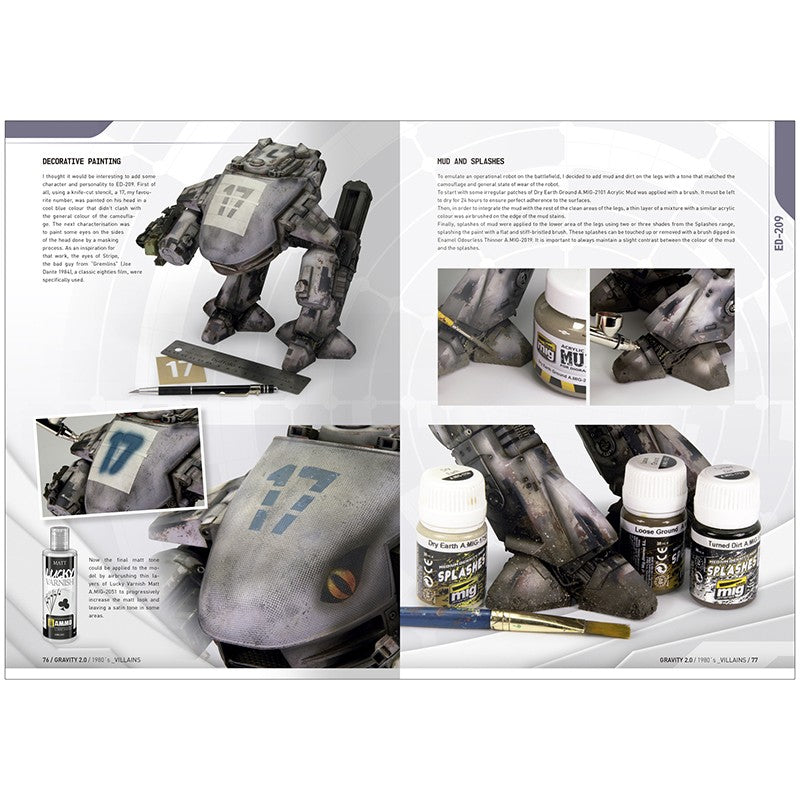 GRAVITY 2.1 - Sci-Fi Modelling's Perfect Guide - 1980's Part 2: Villains (English) | Ammo by Mig Jimenez | MIG6101