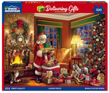 Delivering Gifts - 500pc Puzzle | White Mountain |  1409pz
