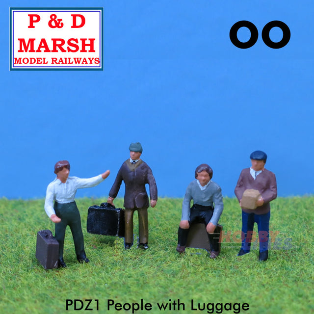 People with Luggage | P&D Marsh | Z01