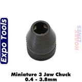3 JAW CHUCK mini Rotacraft Minicraft Expo Drills and Tools 12800