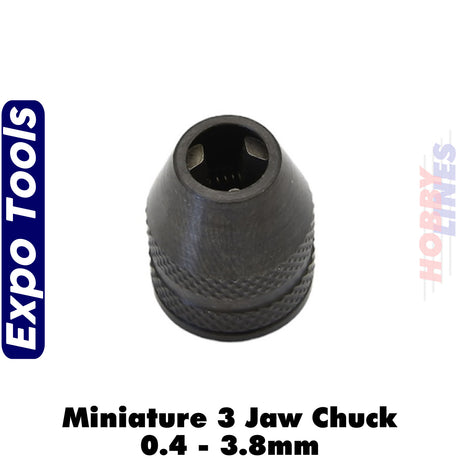 3 JAW CHUCK mini Rotacraft Minicraft Expo Drills and Tools 12800