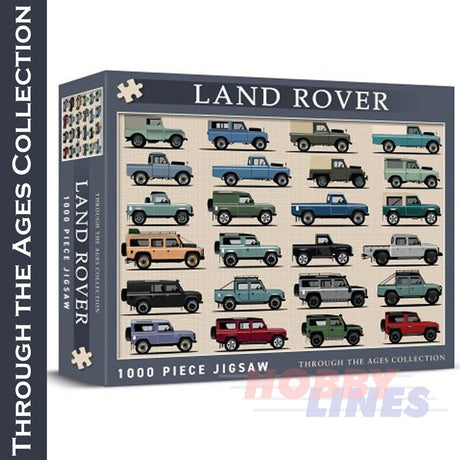 Land Rover Through the Ages - 1000pc Puzzle | Coach House Partners | CHP0123