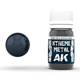Xtreme Metal - Blue Electric Metal - Acrylic Paint 30ml | Ak interactive | AK487