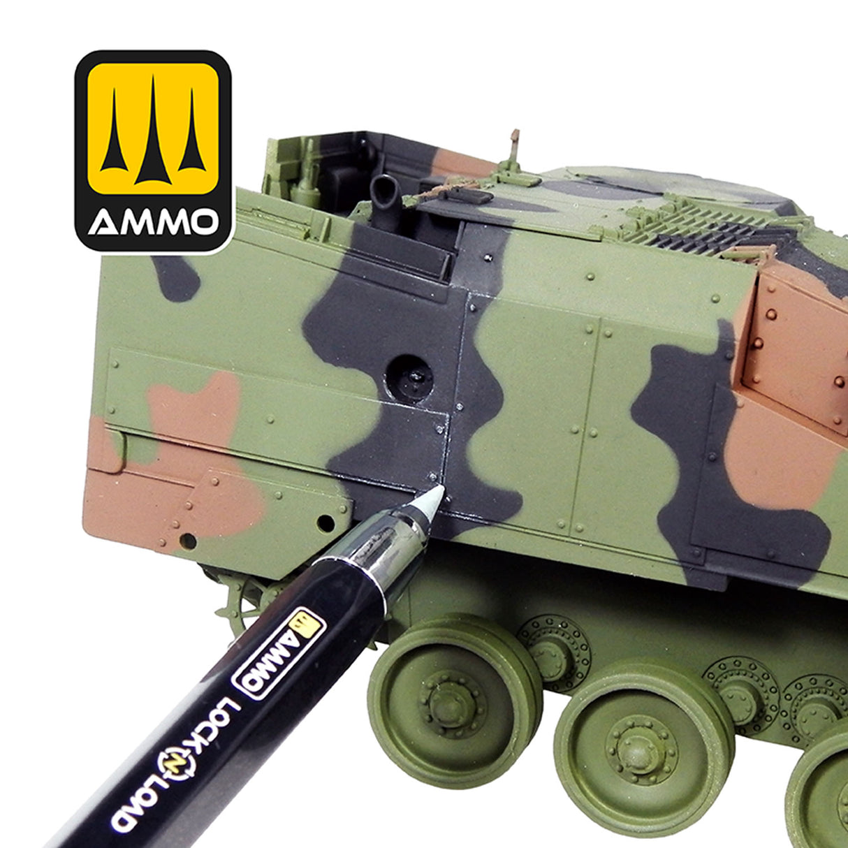 LOCK N LOAD Weathering Rechargable Technical Mechanical Pencil | Ammo by Mig Jimenez 