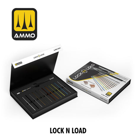 LOCK N LOAD Weathering Rechargable Technical Mechanical Pencil | Ammo by Mig Jimenez 