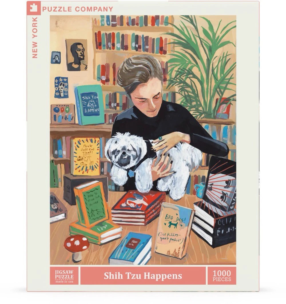 Shih Tzu Happens 1000pc Puzzle | New York Puzzle Company | NPZJK2610