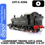 Class 45xx Small Prairie 2-6-2T - BR Black with British Rail Lettering  - DCC Ready | Lionheart Trains | LHT-S-4506