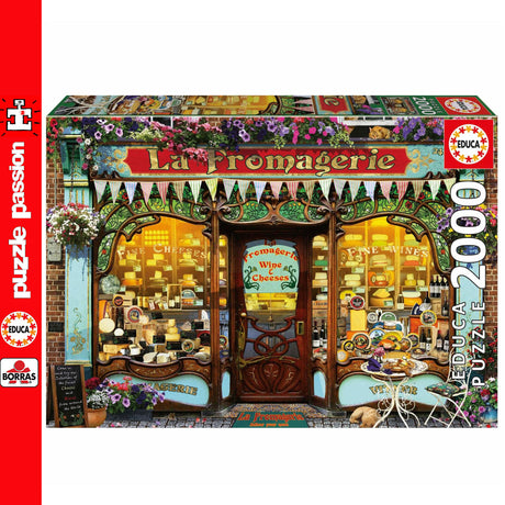 The Fine Cheese Shop 2000pc Jigsaw Puzzle | Educa | 20264