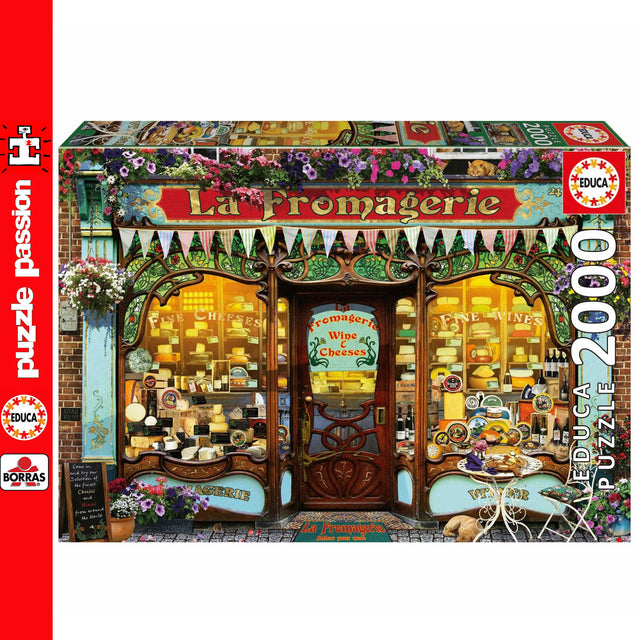 The Fine Cheese Shop 2000pc Jigsaw Puzzle | Educa | 20264