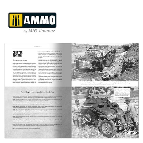 ITALIENFELDZUG - German Tanks and Vehicles 1943-1945 Vol. 3 (English) | Ammo by Mig Jimenez | MIG6265