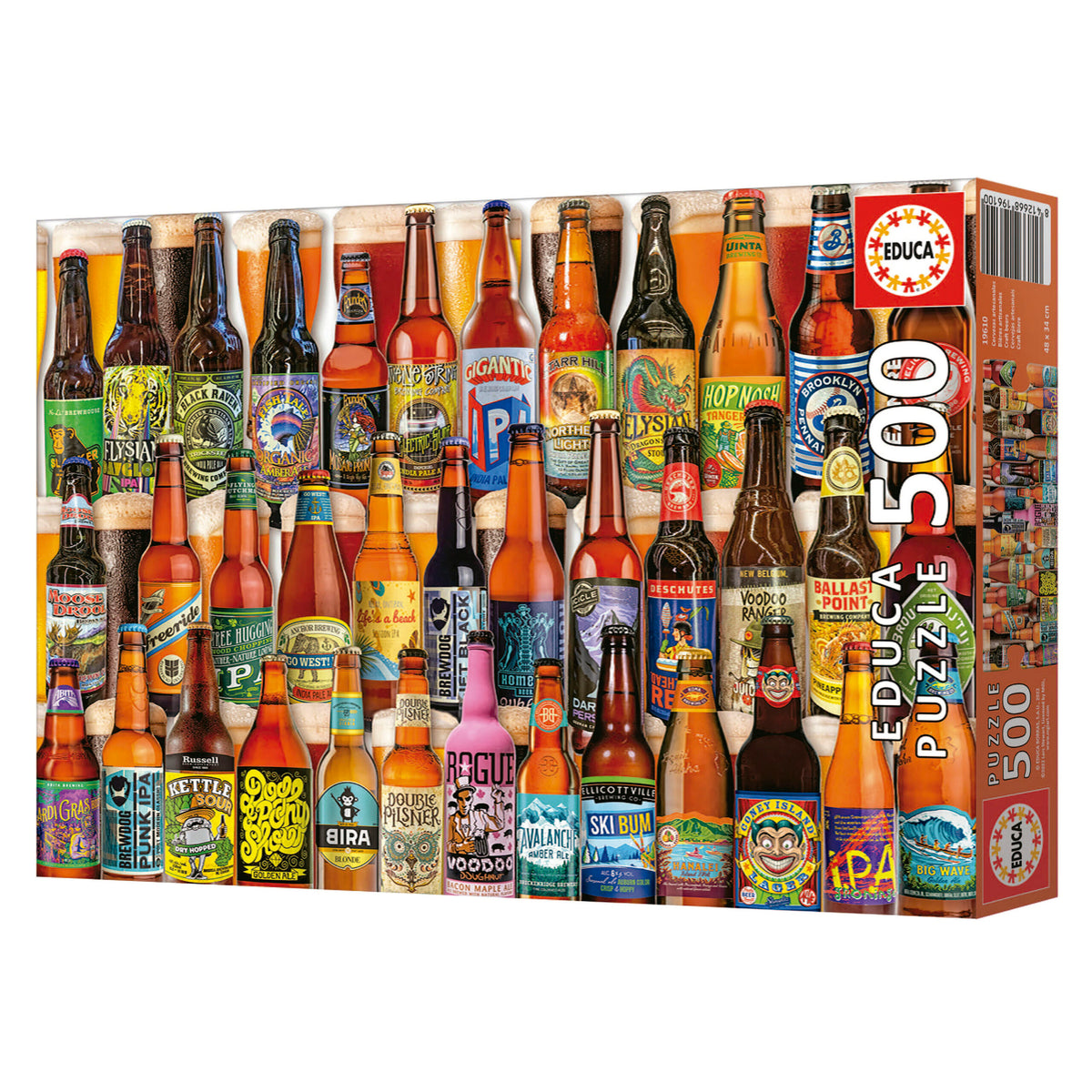 Craft Beers 500 Piece Jigsaw Puzzle | Educa | 19610